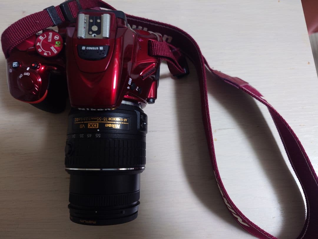 Nikon ダブルズームキット D5500 レッド