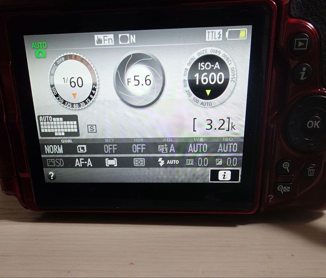 Nikon ダブルズームキット D5500 レッド