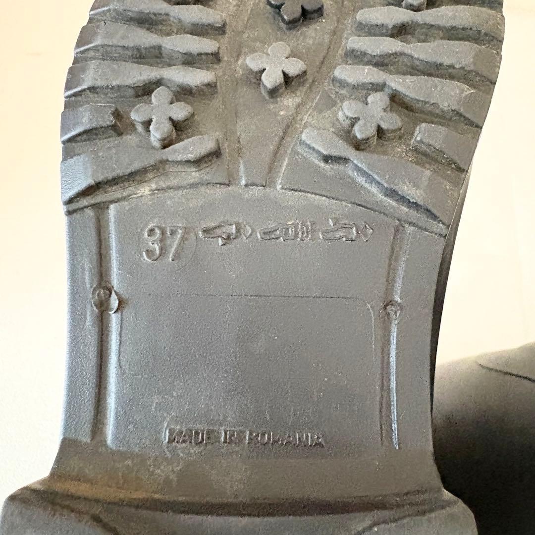 【定価3.85万円】MACKINTOSH レインブーツ 長靴 37 ブラック