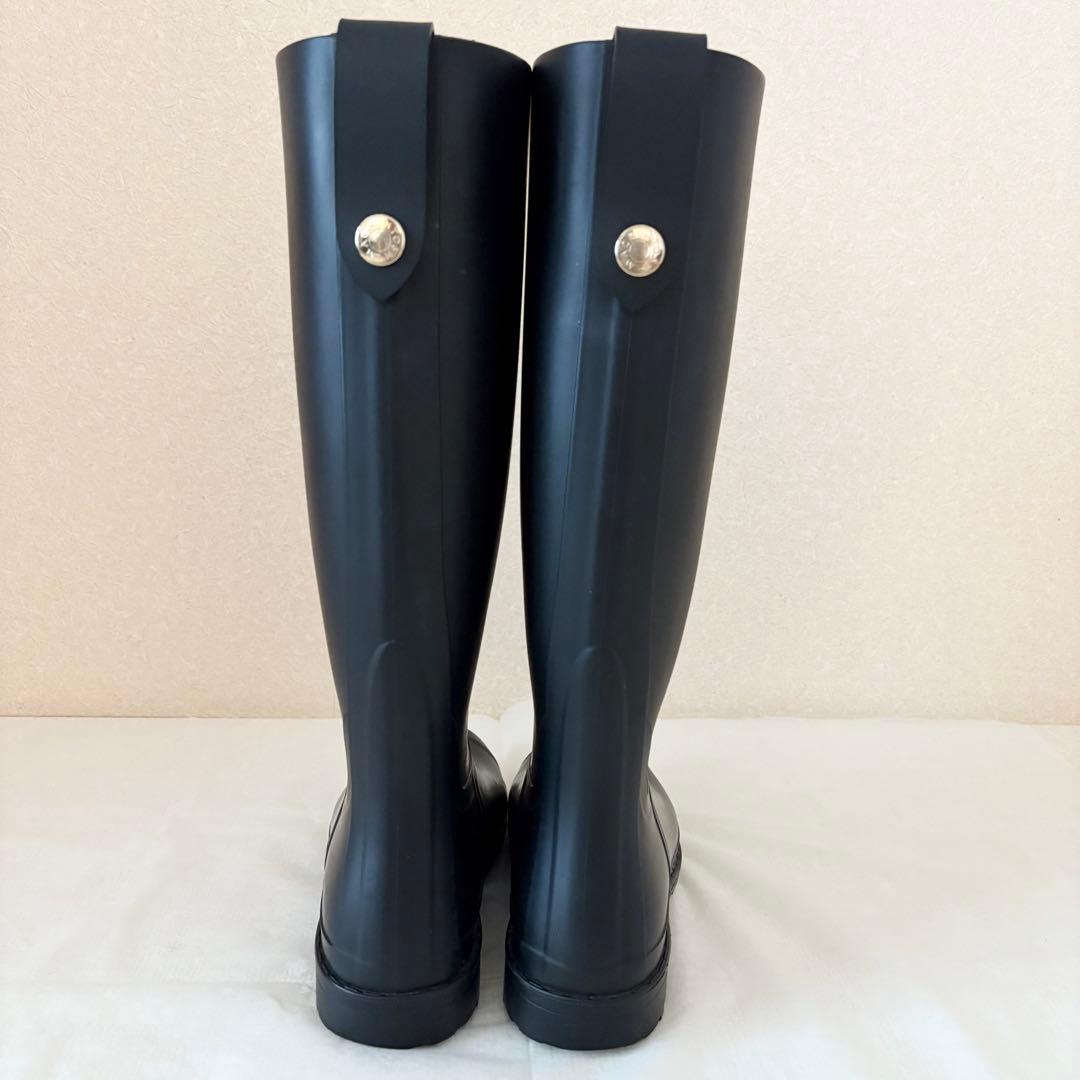 【定価3.85万円】MACKINTOSH レインブーツ 長靴 37 ブラック
