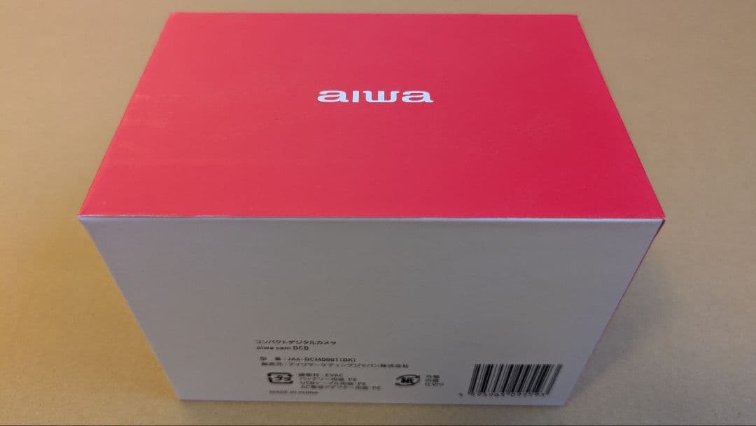 デジタルカメラ aiwa cam DCB 【 使用1回 】