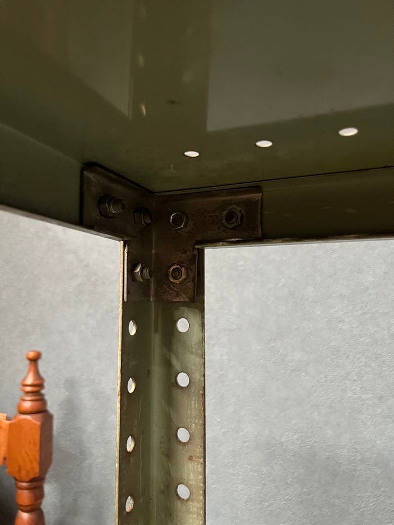 ltm＊薄緑 鉄製 棚 ラック インテリア アンティーク ビンテージ