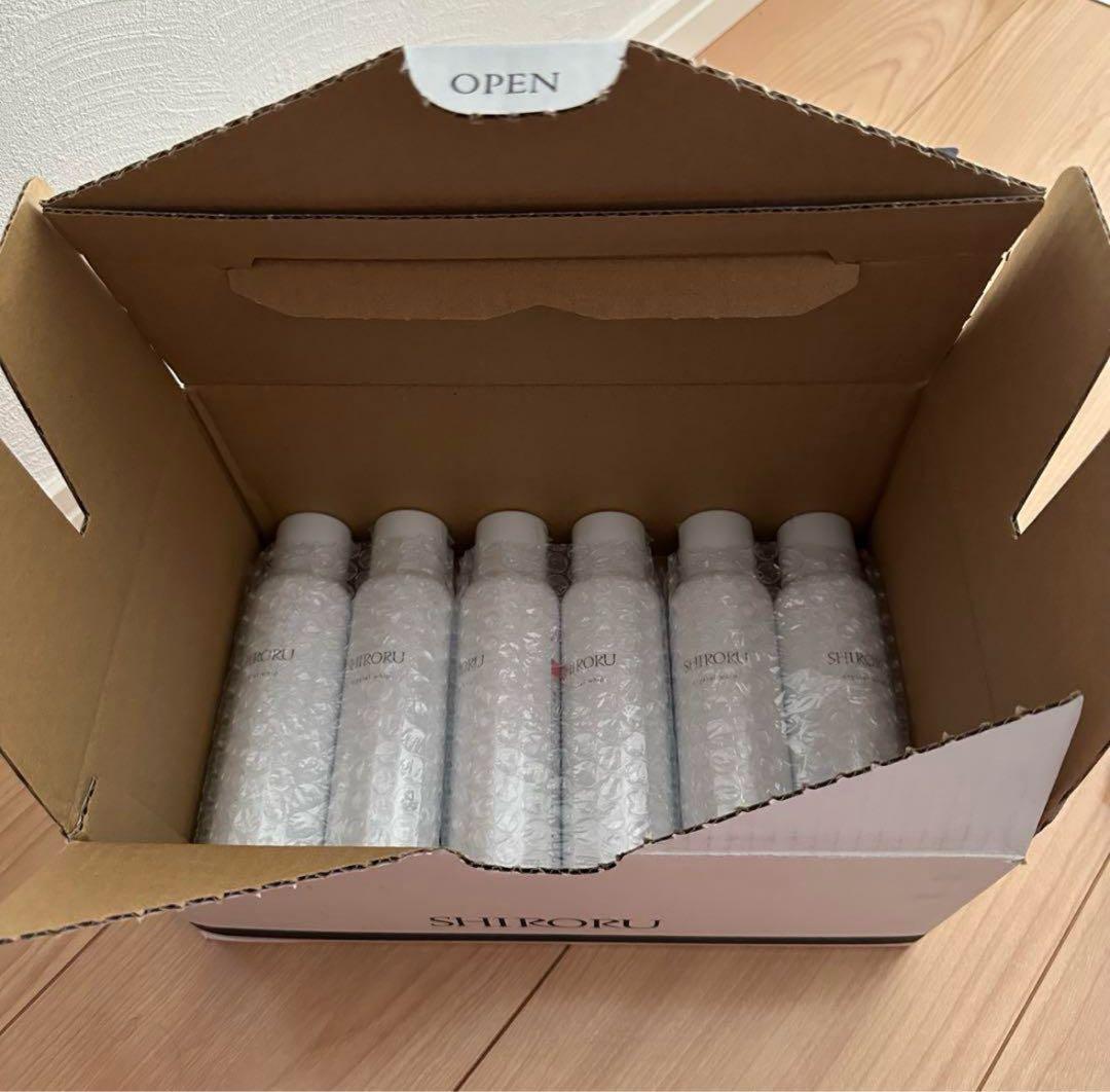 新品・未使用　SHIRORU クリスタルホイップ 120g 6本セット