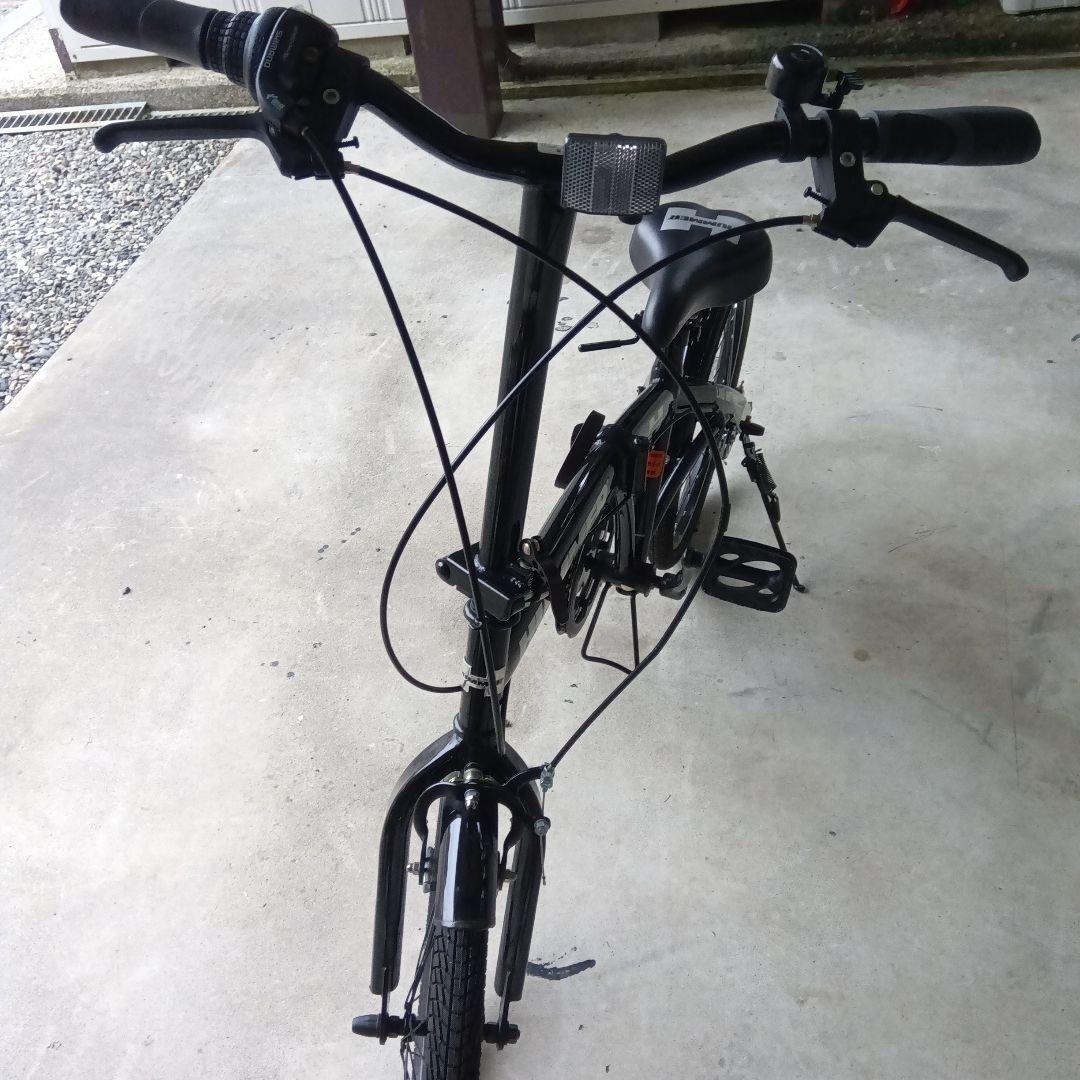 HUMMER 折りたたみ自転車 ブラック