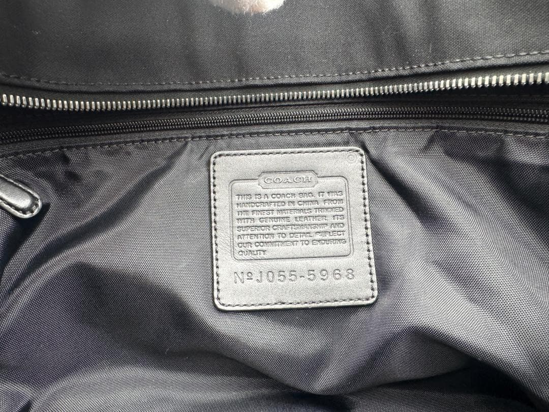 美品✨COACH　コーチ　5968　トートバッグ　レザー 大容量