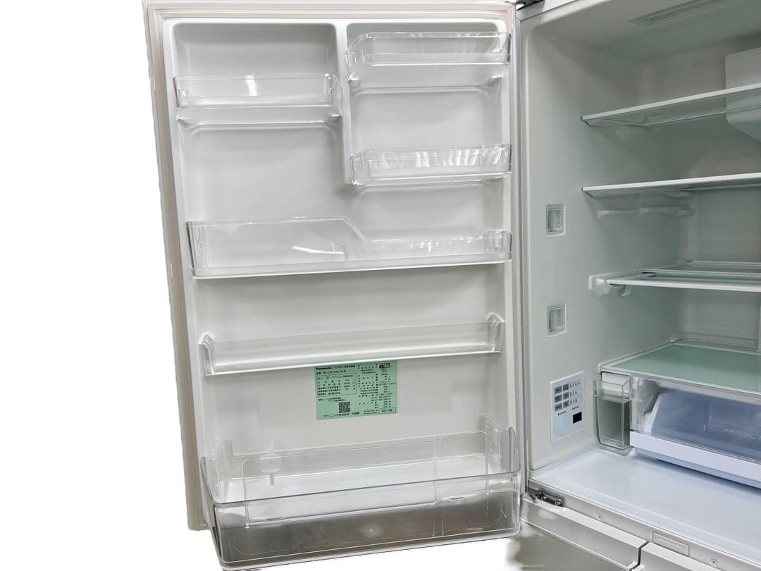 Panasonic 冷蔵庫 PXタイプ 450L/5ドア/左開き スノーホワイト