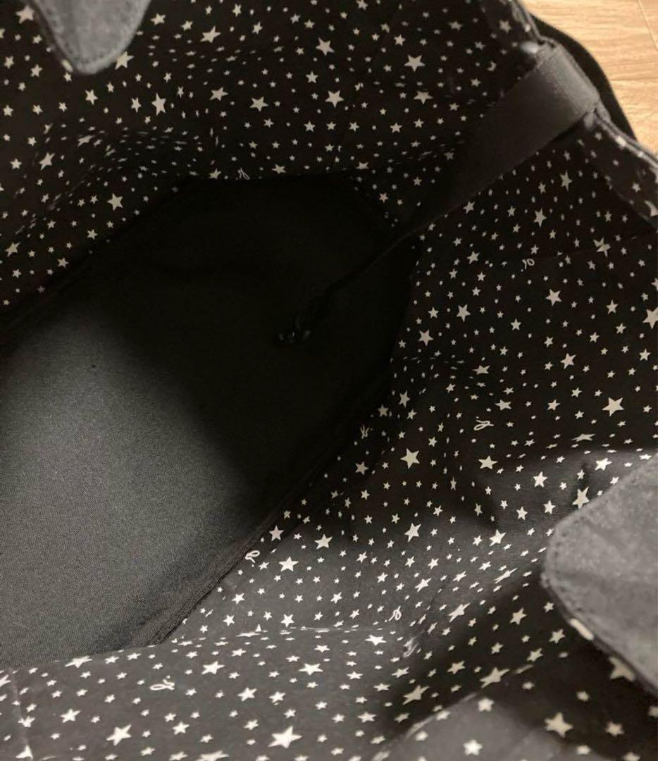 【超美品】agnès b. ブラック マザーズバッグ