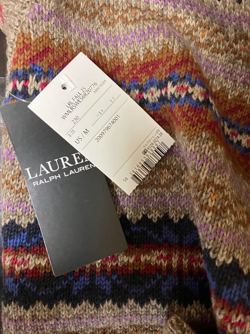 新品未使用　ラルフローレン　セーター　Mサイズ
