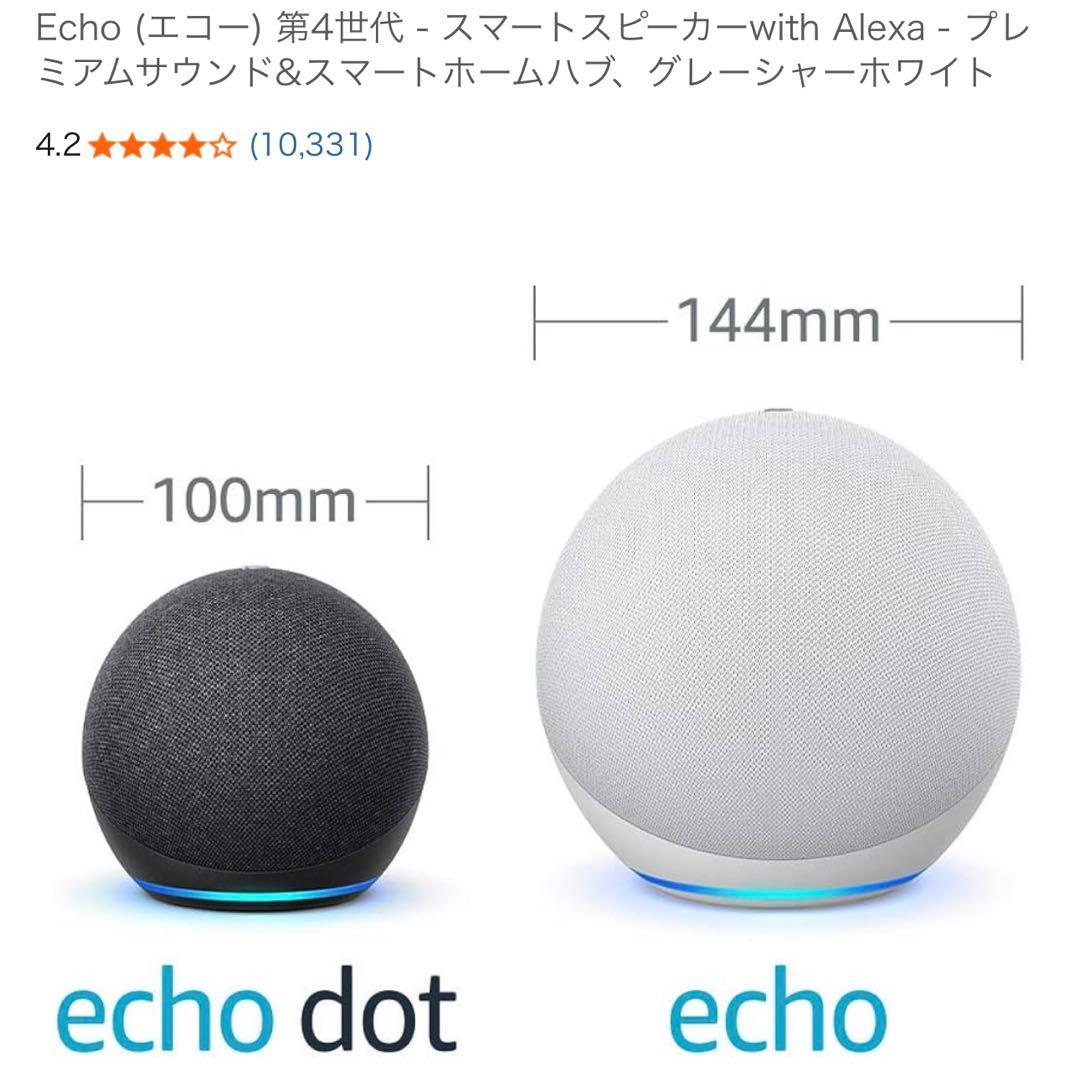 Echo (エコー) 第4世代 - スマートスピーカー 中古