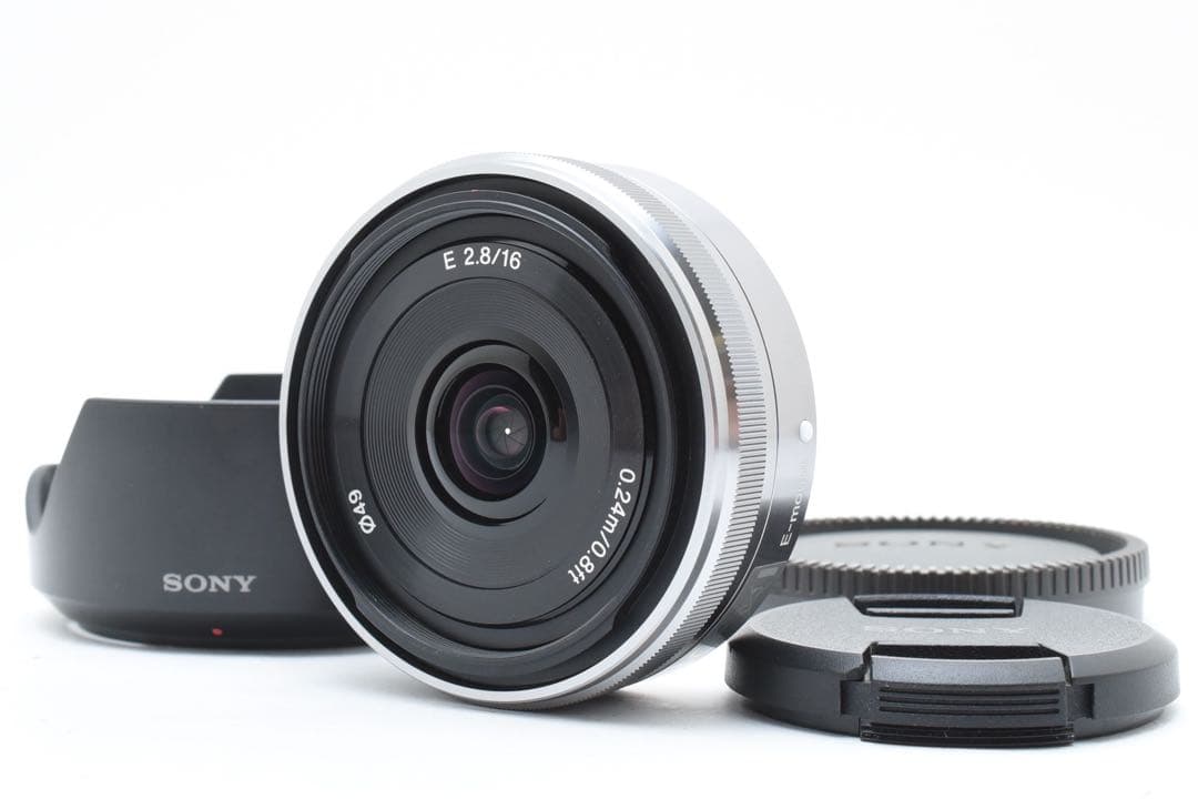 Sony ソニー　SEL16F28 パンケーキレンズ