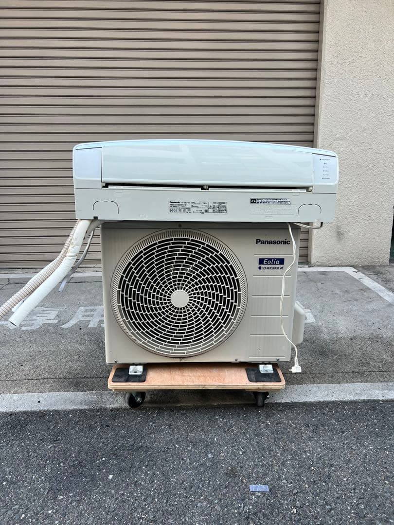 A777◆Panasonic ルームエアコン(CS-EX258C-W)2018年