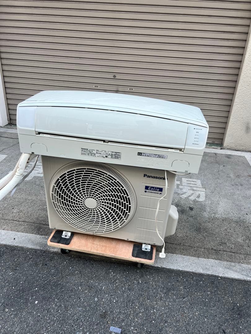 A777◆Panasonic ルームエアコン(CS-EX258C-W)2018年