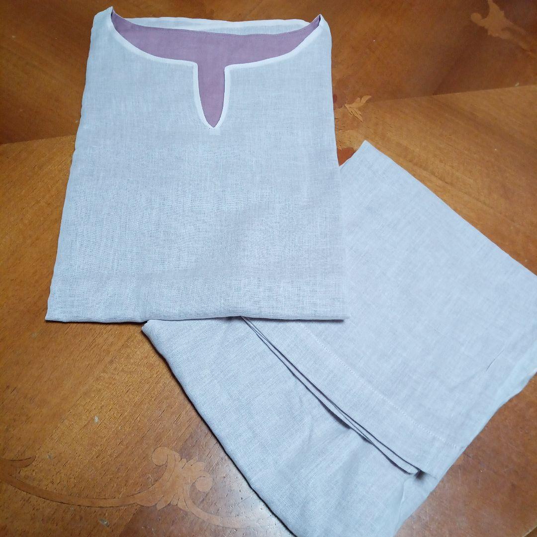 ◎新品未使用 ロフテー ガーゼパジャマ リバーシブル レディース ナイトウェア