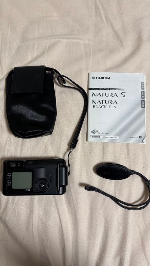 【美品】動作確認済みFujifilm natura black 1.9