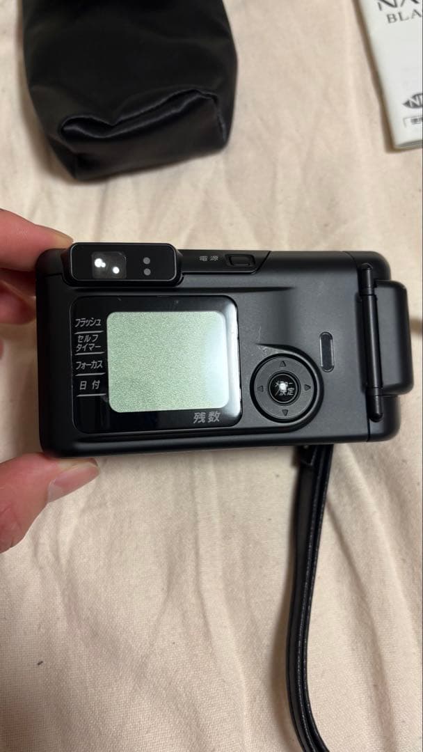 【美品】動作確認済みFujifilm natura black 1.9