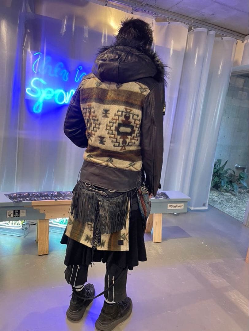 Ｋ*Ｚ様 GARA x blackmeans BUM FLAP