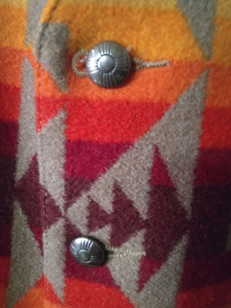 ✨【USA製 L】ペンドルトン ネイティブ柄 ウールベスト ウエスタン