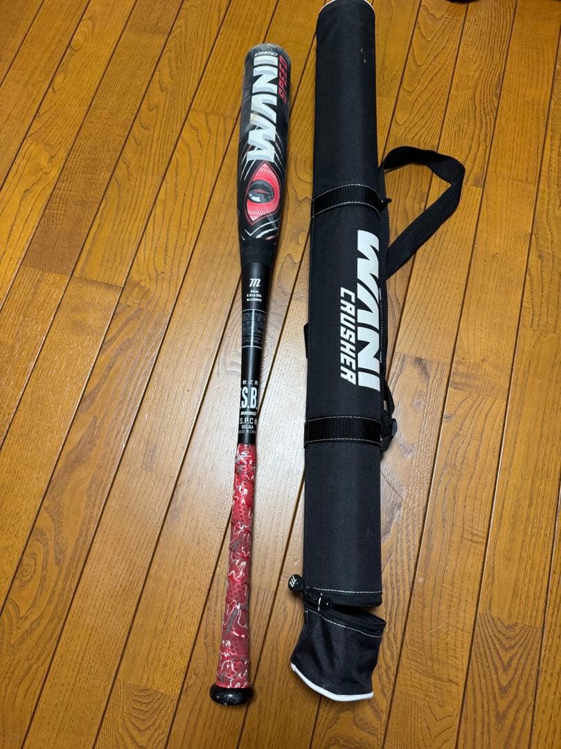 MARUCCI 赤ワニ軟式バット 84cm