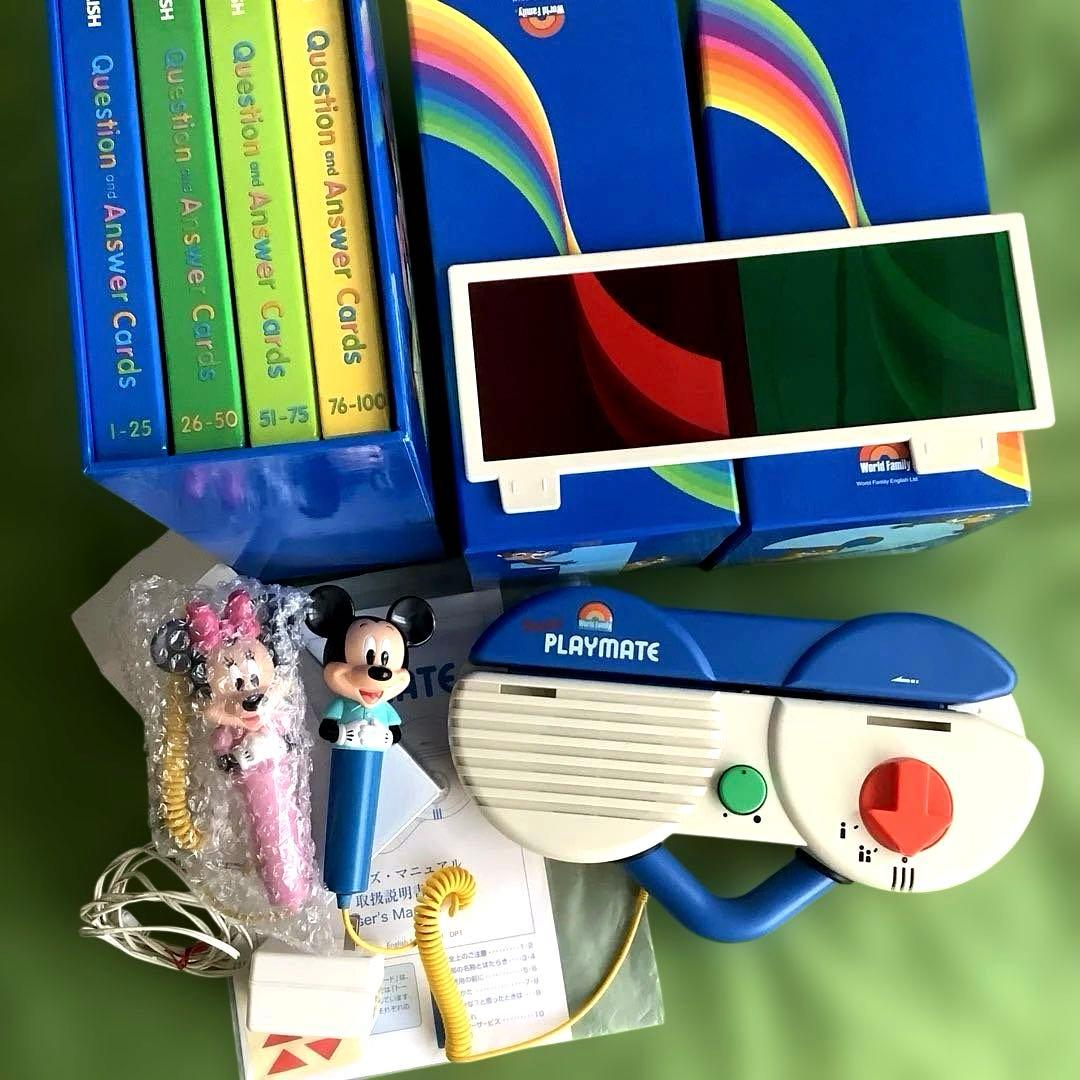 ディズニー トークアロング　Ｑ＆Ａカード　ディズニー英語システム　DWE