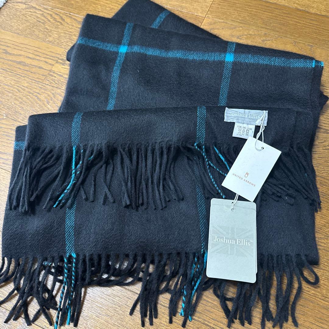 Joshua Ellisジョシュアエリス　ストール　カシミヤ