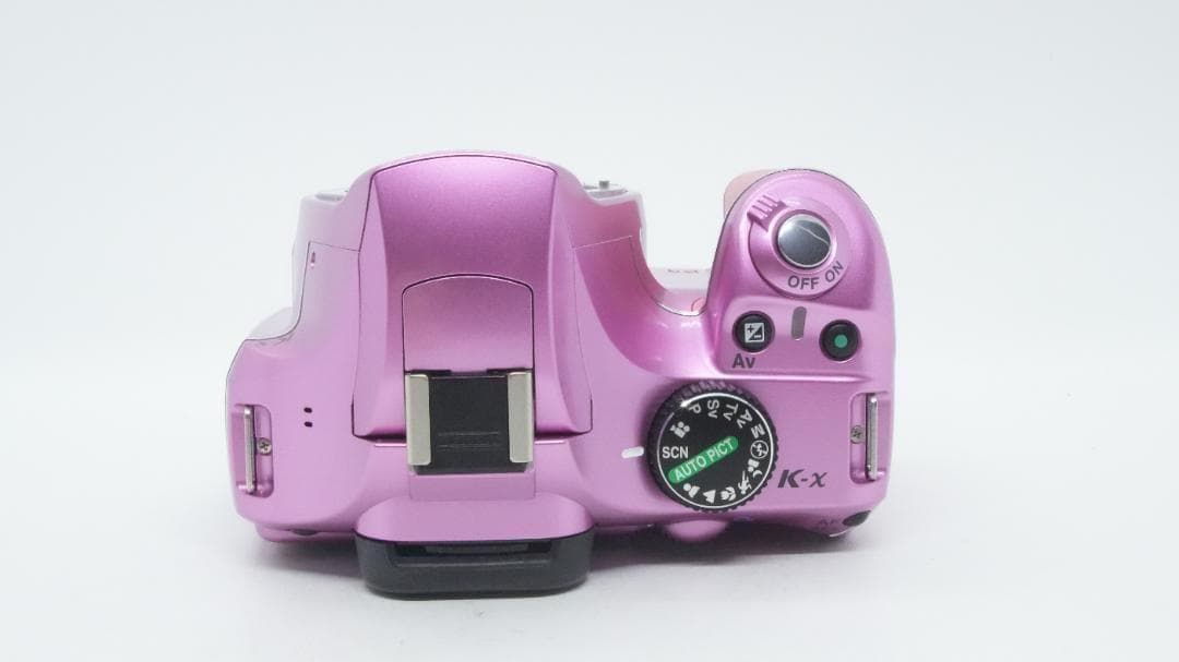 【Y3025】 PENTAX K-X ピンク / ダブルズームキット
