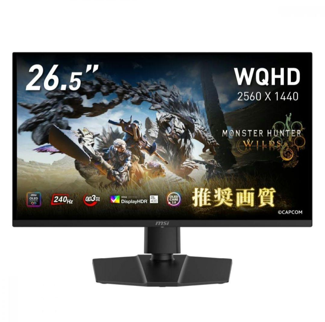 msi MAG 272QP QD-OLED X24　有機elモニター 保証付き