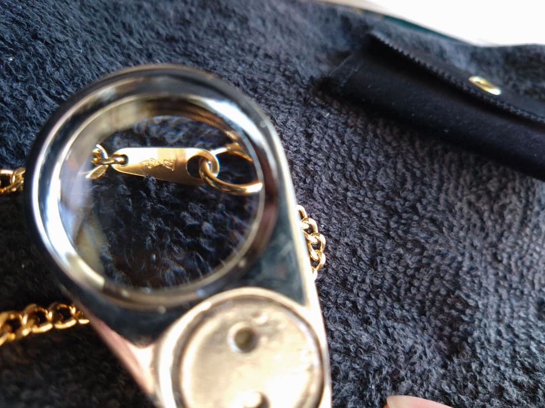 鑑定済み K18喜平刻印有りブレスレット