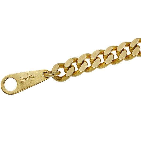 鑑定済み K18喜平刻印有りブレスレット