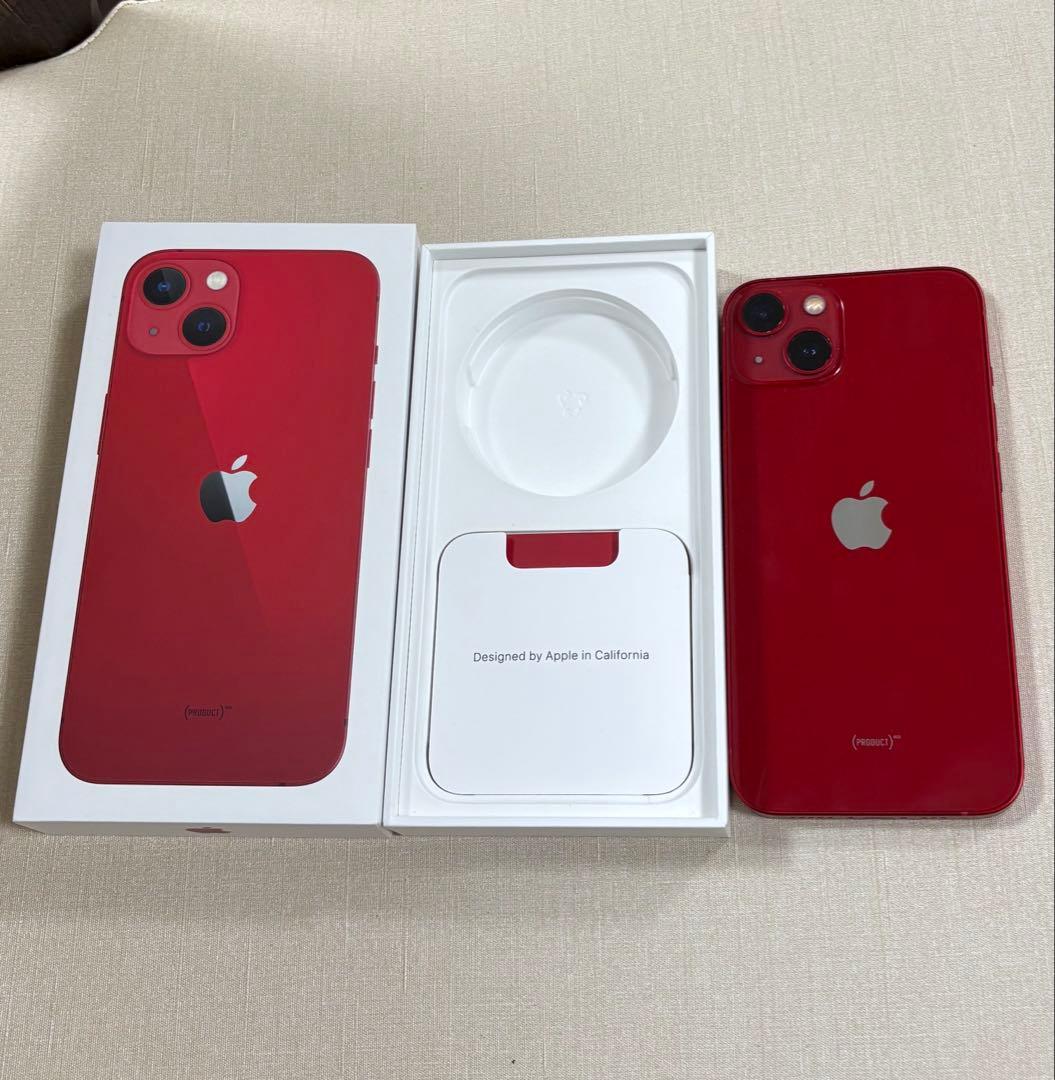 iPhone13 レッド 128GB SIMフリー