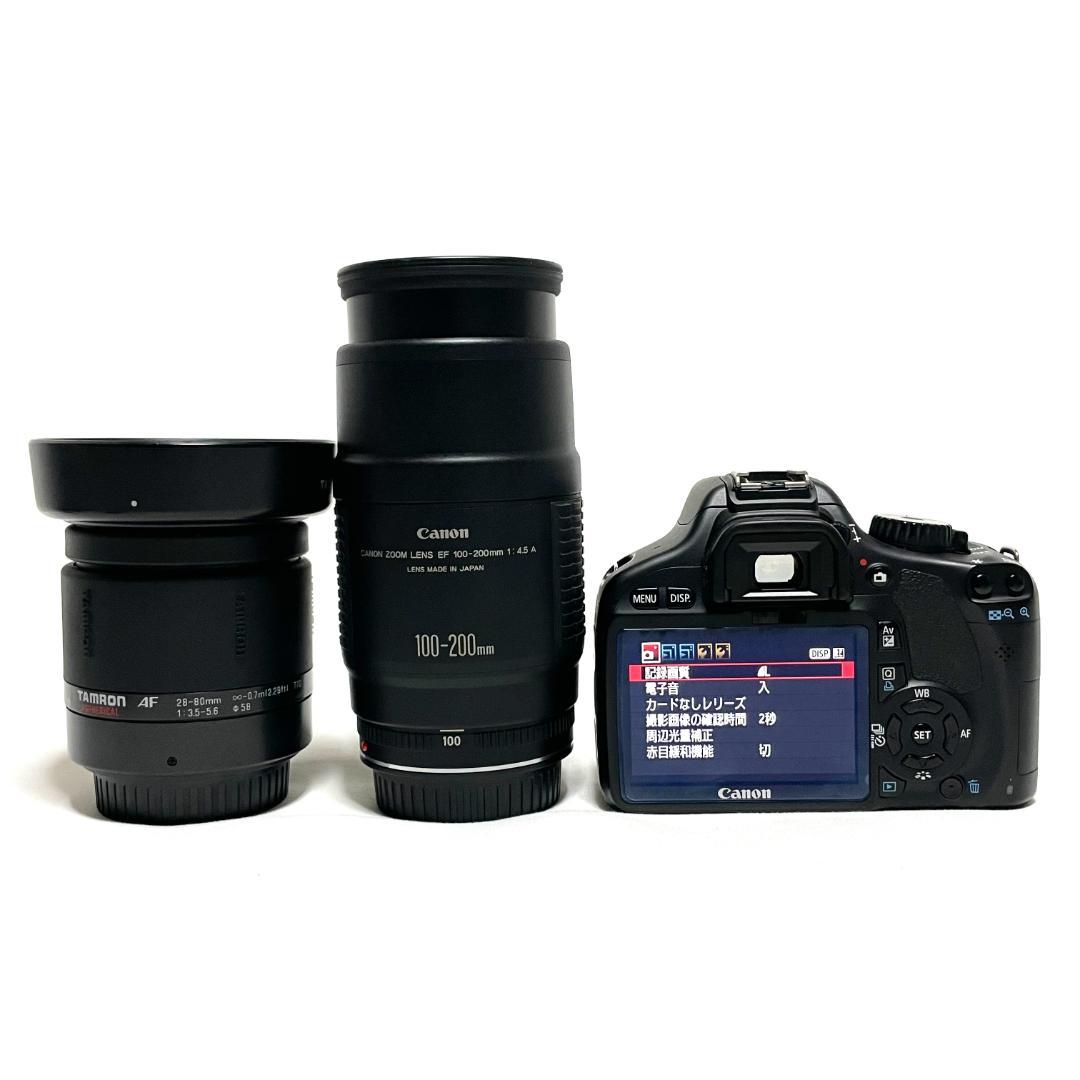 はじめての一眼に❣️ Canon EOS Kiss X4 撮影の幅が広がるセット