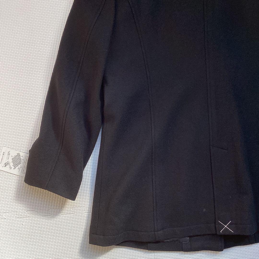 【在庫限り】ダッフルコート　スクールコート　黒　L　レディース　23111