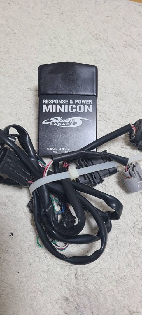 ショウワガレージ製レスポンスブースターとミニコン64オリジナルセッティングセット