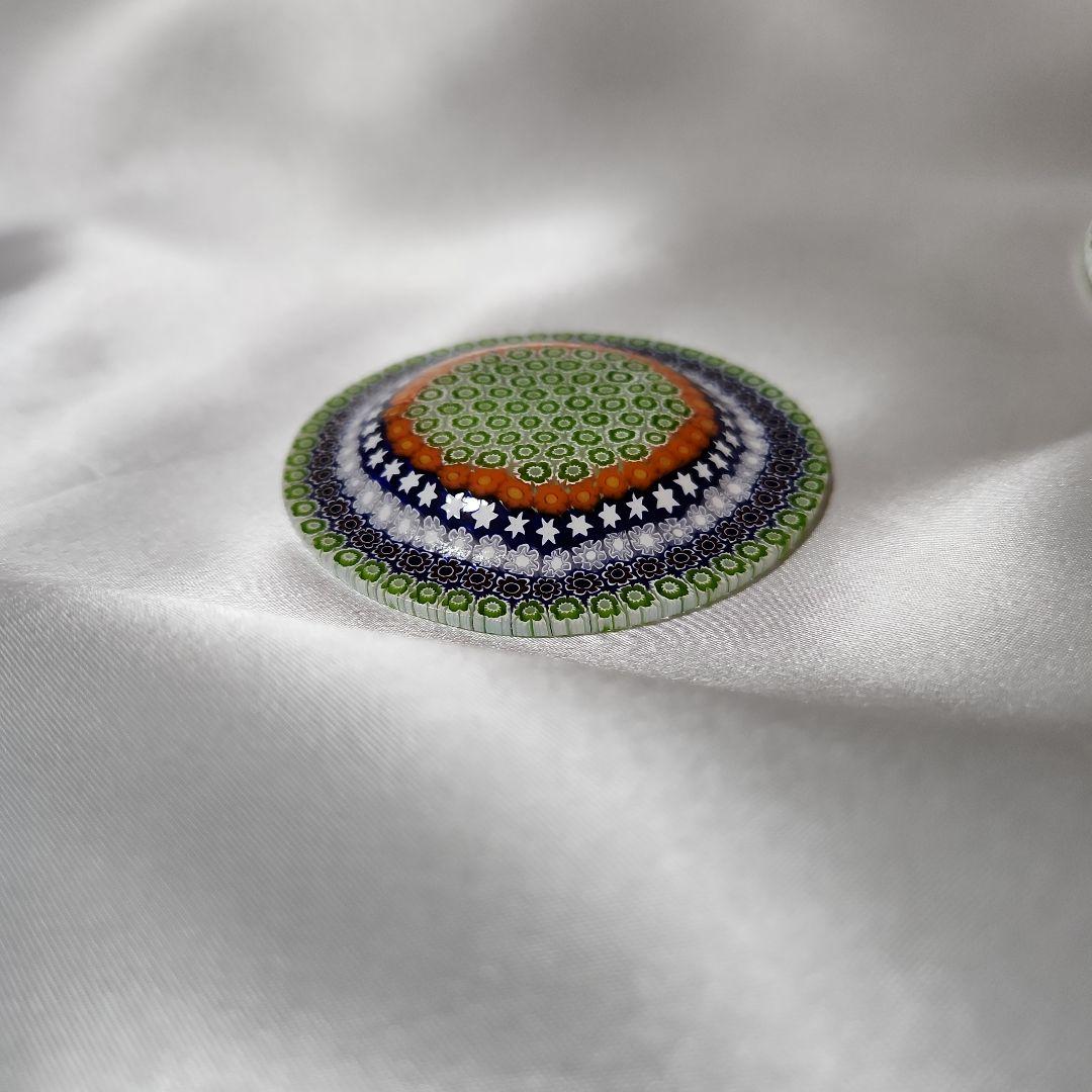 ベネチアンガラス ミルフィオリ 小皿 ムラーノグラス ヴェネチアングラス