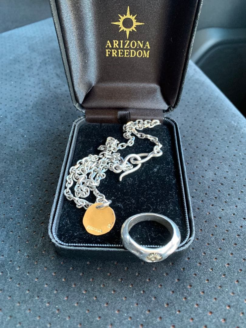 ARIZONA FREEDOM ネックレスとリングセット