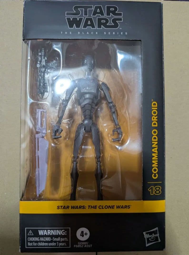 スターウォーズ ブラックシリーズ 6インチ クローンウォーズ コマンドードロイド