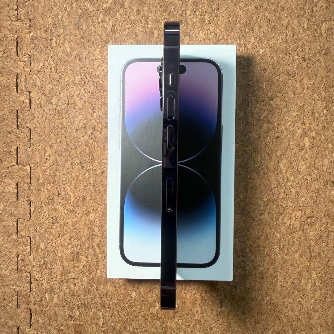 【美品】iPhone14pro 512GB SIMフリー ディープパープル