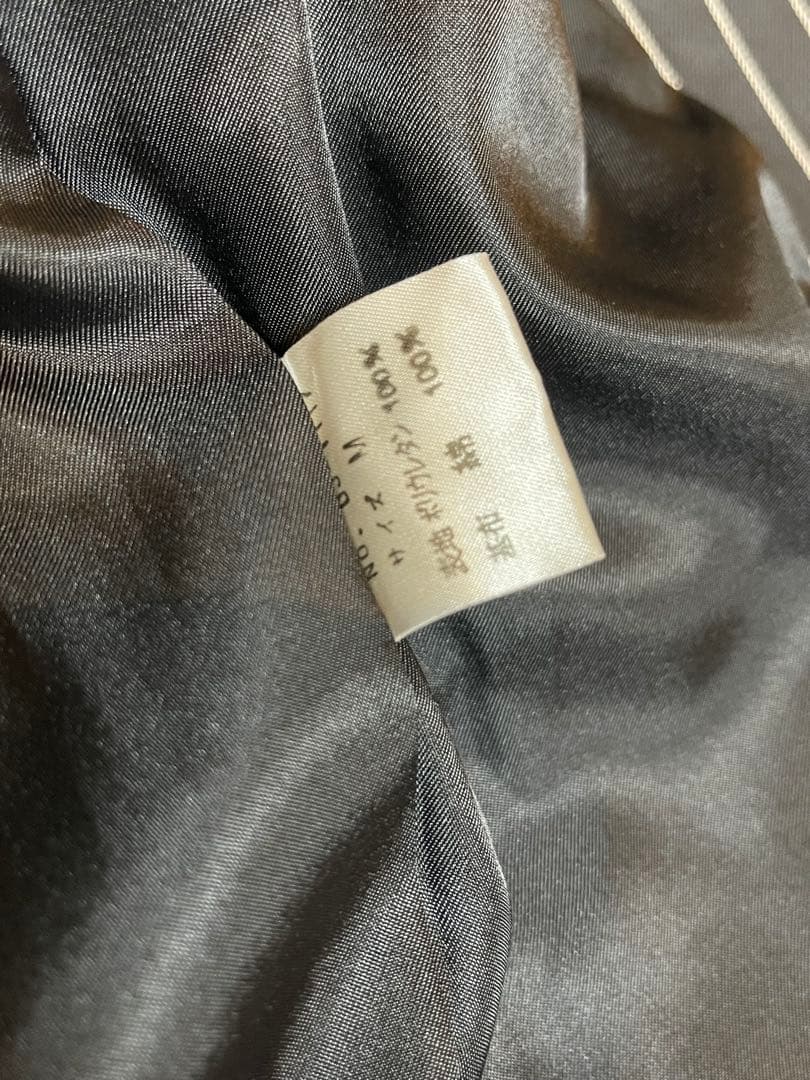 DelinquentGirl ストライプフリルドレス