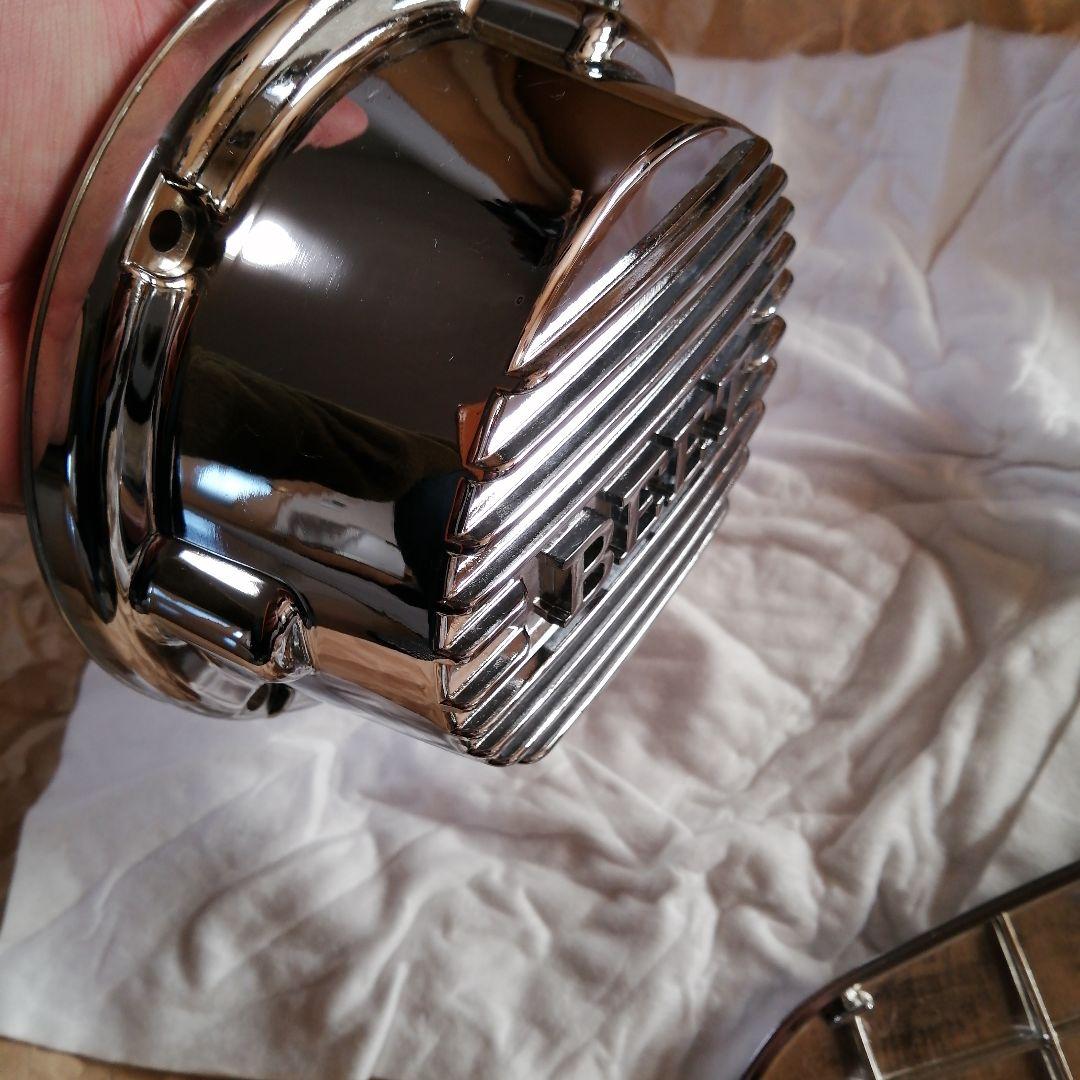 SUZUKI GT380 ダイナモカバー スプロケカバー メッキ