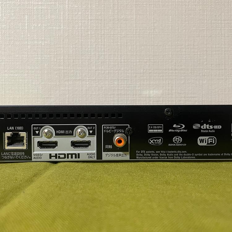 SONY　DVDブルーレイプレーヤー UBP-X700　HDMIケーブル付き
