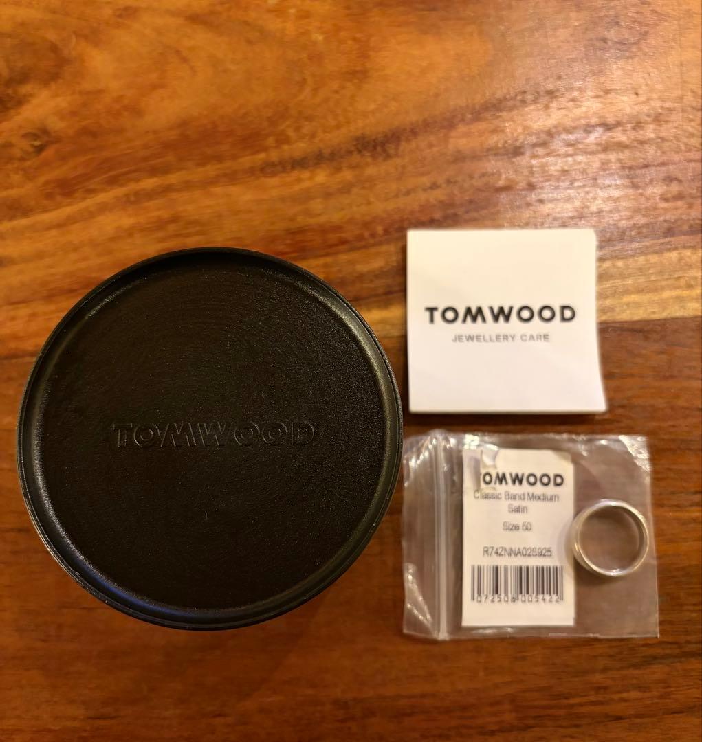 アクセサリー TOMWOOD / Classic Band Medium Satin ring