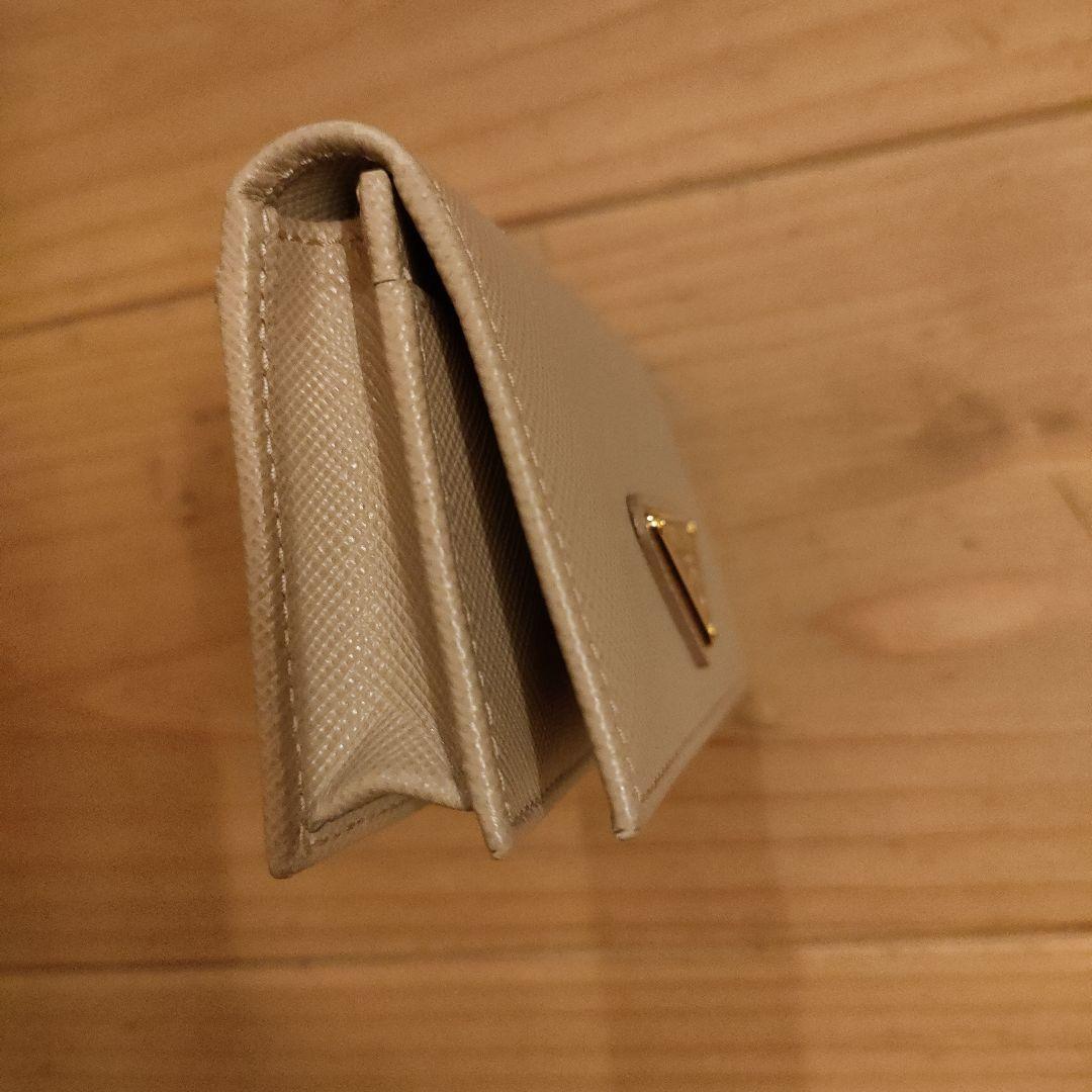 PRADA　名刺入れ　プラダ サフィアーノレザー　カードケース