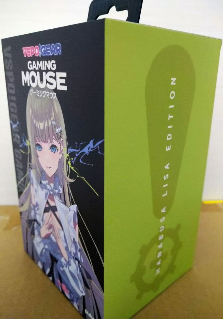 ぶいすぽっ！　英リサ　VSPO! GEAR ゲーミングマウス