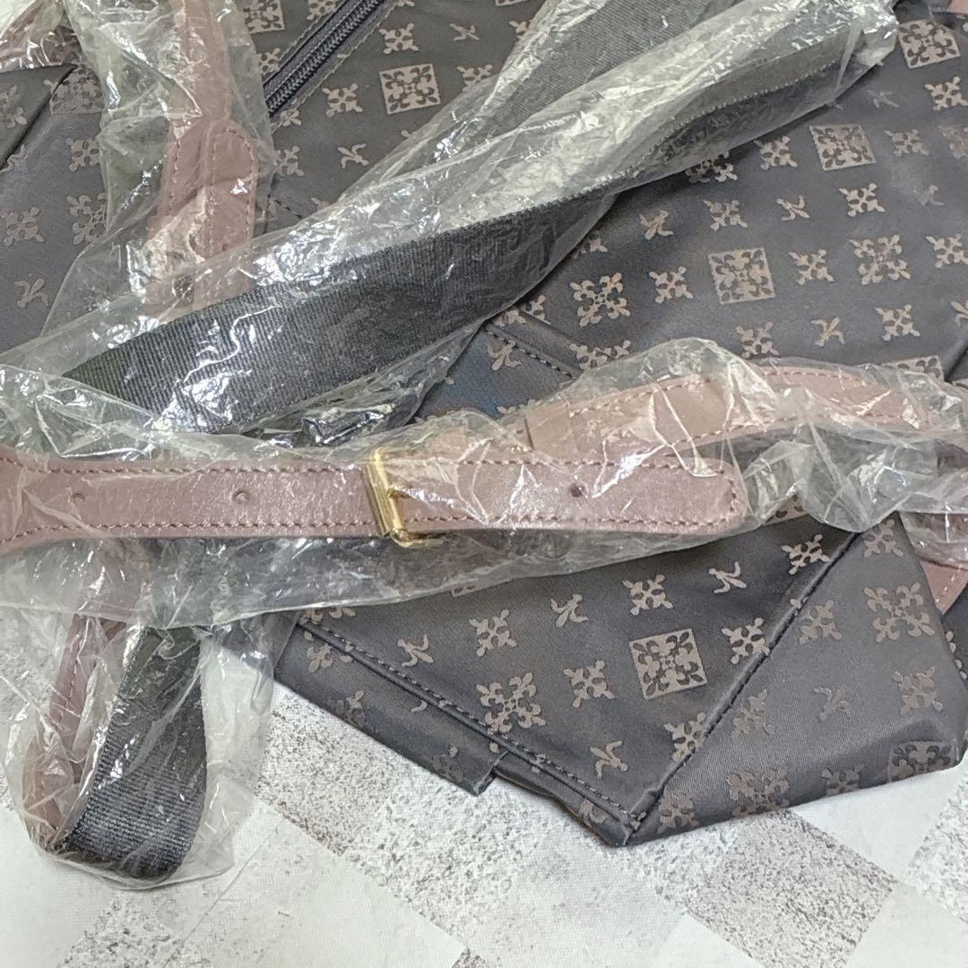 未使用　ラシット russet リュックサック　バックパック　グレー　ピンク