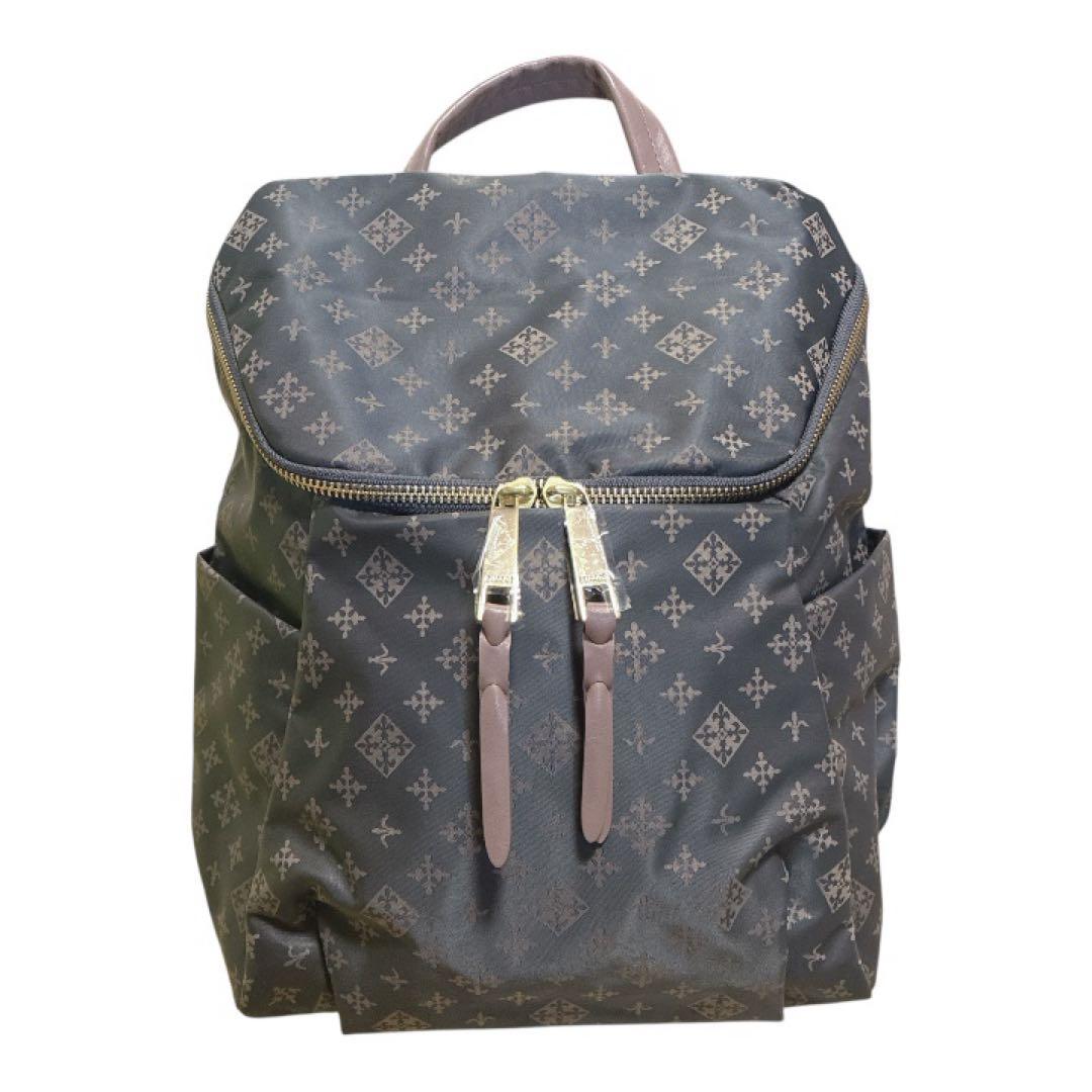 未使用　ラシット russet リュックサック　バックパック　グレー　ピンク