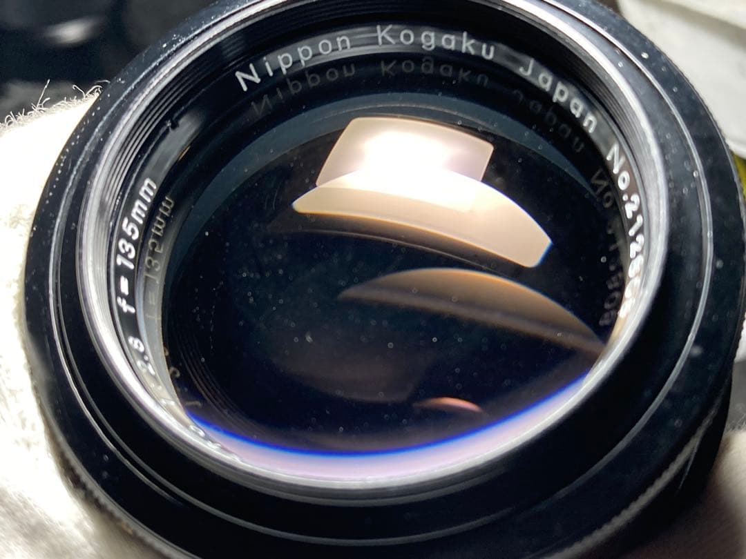 作例付き　日本光学　NIKON AUTO 135mm F2.8 管mpr