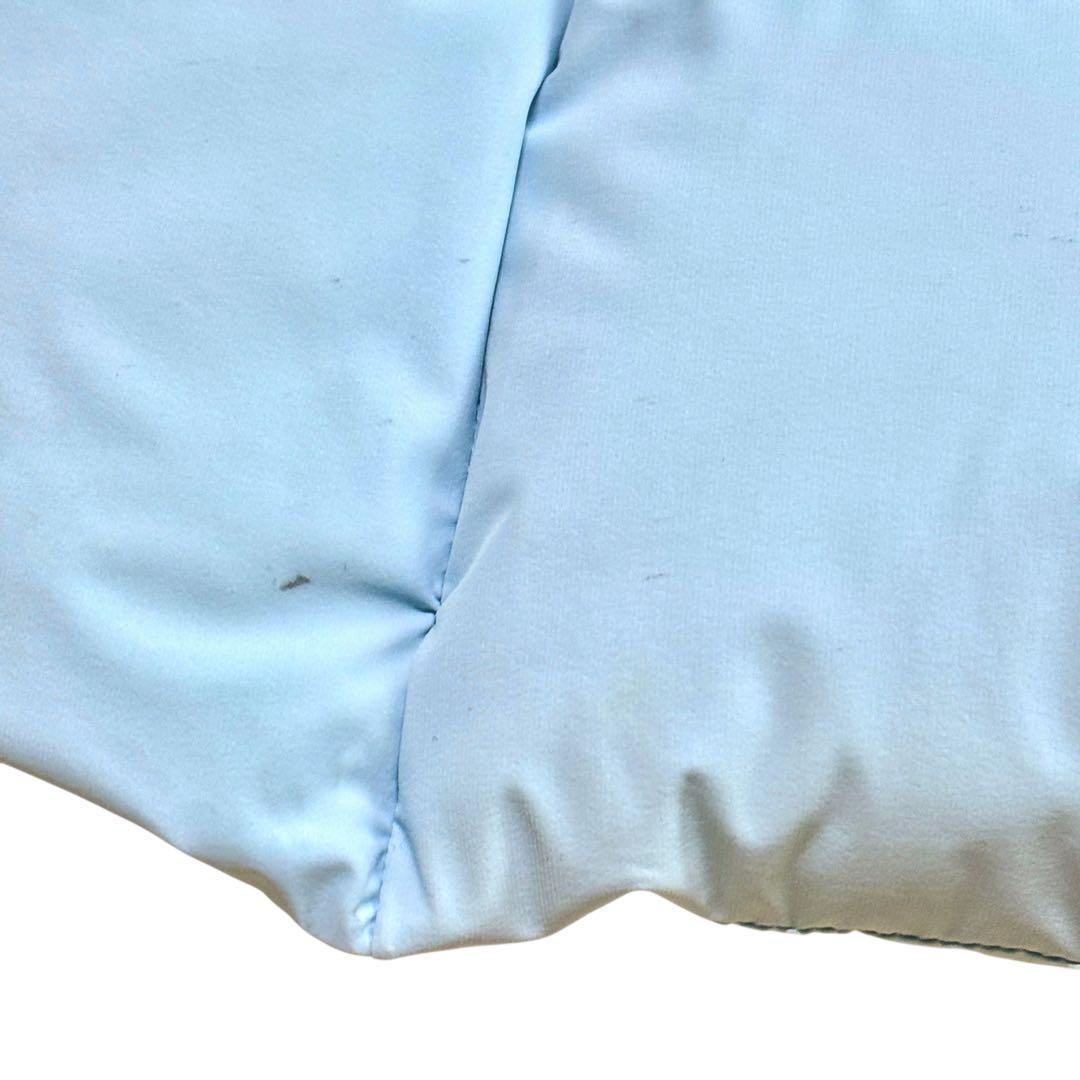 R*I様 良品 MaxMara ストレッチ ダウンコート水色 フーデット ファー