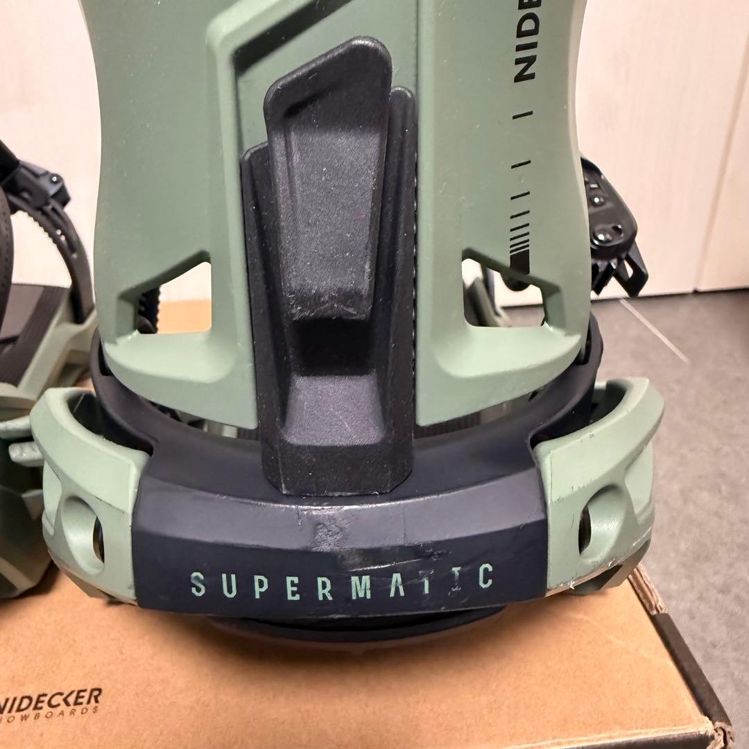Nidecker Supermatic ビンディング オリーブグリーン