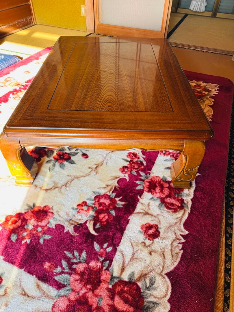 コタツ テーブル インテリア 座卓 暖房 ちゃぶ台 120cm 食卓 レトロ