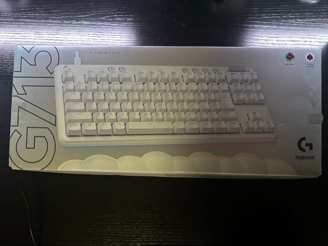 Logicool G713 オーロラコレクション リニア テンキーレス 有線