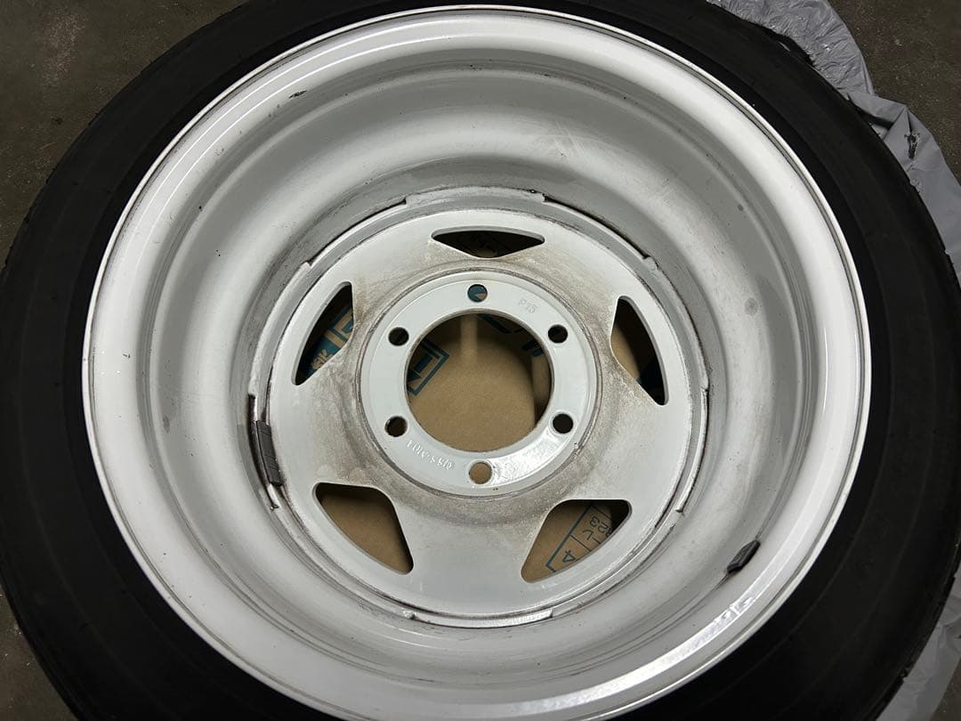 ESB TC-01 ホイール.タイヤセット6穴　中古 8.0j 16in＋15